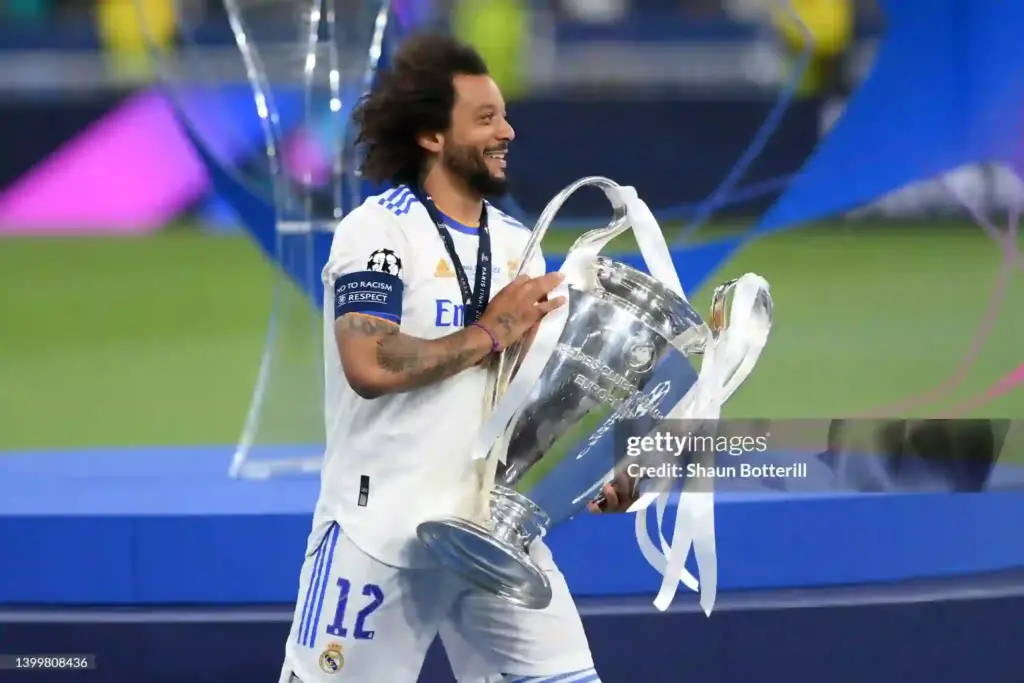 Marcelo UCL Trophy