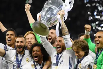 Real Madrid players with the most UCL trophies