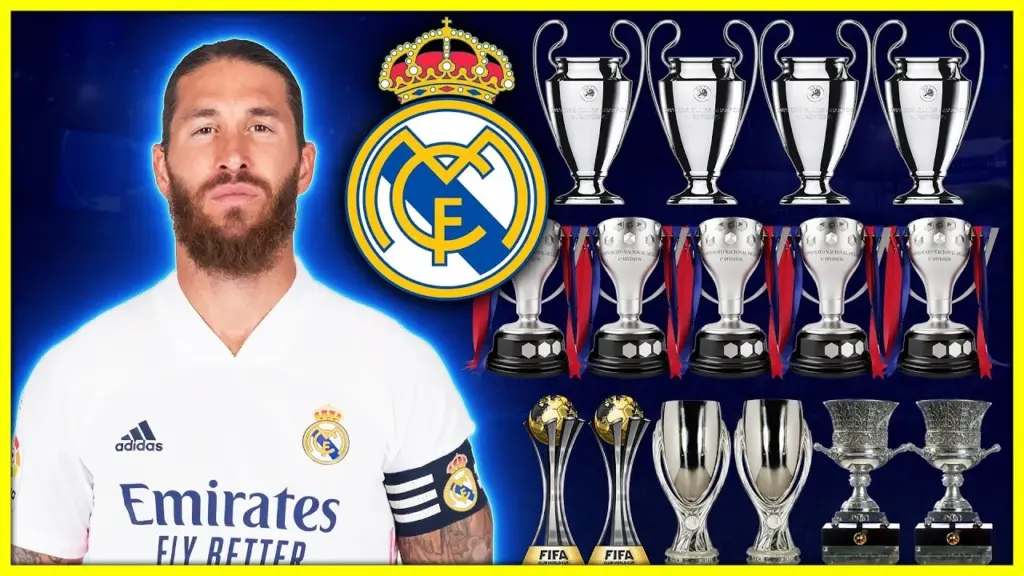 All Sergio Ramos' trophies he won at Real Madrid