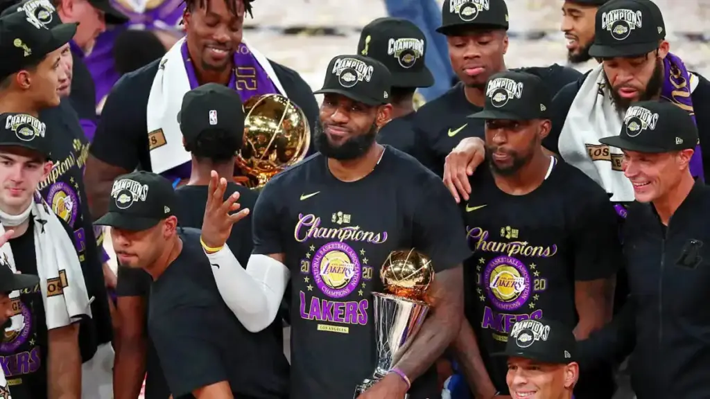 2020 NBA Champions Los Angeles Lakers